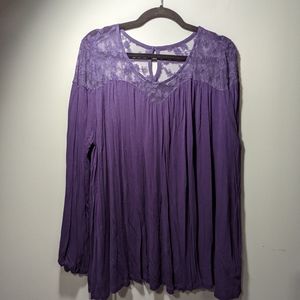 Lane Bryant Lace Blouse